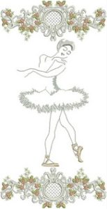 Lyrical, ballet, machine embroidery designs, pointe shoes, dancing, tutu, bag, cushion, picture frame, handbag