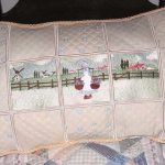 Bring to market, machine embroidery designs, cushion, quilt, farm, windmill, fence, flowers, farm house, flowers, floral