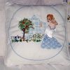 Elizabethan World, machine embroidery designs, floral, leaves, wreath, flowers, angel, guitar, decorative, artistic, patterns, elizabethan dress, lady, bird, hawk, horse, tree, orange tree, rabbit, bunny, lion, gate, fence, wall hanging, picture, purse, bag, cushion, pillow, pretty