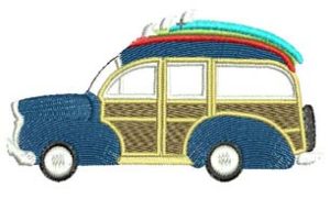 Endless Summer, machine embroidery designs, ladies, beach, sea, surf, surf boards, sail boat, restaurant, beach houses, sand, sand toys, kite, birds, palm tree, scooter, ice cream, umbrella, beach chair, vintage car, bag, handbag