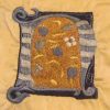 Illuminations, alpabet, machine embroidery designs, decorative, artistic, regency, wall hanging, quilt, blanket