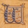 Illuminations, alpabet, machine embroidery designs, decorative, artistic, regency, wall hanging, quilt, blanket