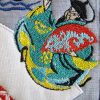 Modern Classic, machine embroidery designs, oriental, bridge, birds, trees, temple, artistic, decorative, patterns, love heart, bamboo, cushion, pillow, hand bag, clothing, top, shirt, pullover, place mat, homewares