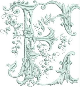 Monograms, machine embroidery designs, alphabet, floral, flowers, decorative, artistic, wall hanging, pillow, bag, handbag, clothing, blouse, top, delicate, a, b, c, d, e, f, g, h, i, j, k, l, m, n, o, p, q, r, s, t, u, v, w, x, y, z