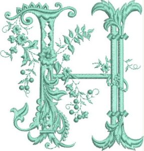 Monograms, machine embroidery designs, alphabet, floral, flowers, decorative, artistic, wall hanging, pillow, bag, handbag, clothing, blouse, top, delicate, a, b, c, d, e, f, g, h, i, j, k, l, m, n, o, p, q, r, s, t, u, v, w, x, y, z