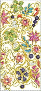 Moroccan Summer, Machine Embroidery Designs, patterns, decorative, artistic, cat, floral, flowers, patchwork, middle eastern, clothing, shirt, top, blouse, wall hanging, cushion, pillow, jumper, pullover