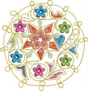 Moroccan Summer, Machine Embroidery Designs, patterns, decorative, artistic, cat, floral, flowers, patchwork, middle eastern, clothing, shirt, top, blouse, wall hanging, cushion, pillow, jumper, pullover