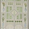 Up the Garden Path, machine embroidery designs, artistic, decorative, star, patterns, leaves, vines, fountain, water, topairy, bird, plant, picket fence, flowers, floral, pot plant, bird nest, patchwork, wall hanging, cushion, pillow, apron, clothing. homewares, home decor