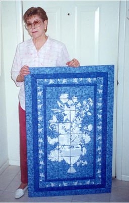 Delft Machine Embroidery Design Instructions