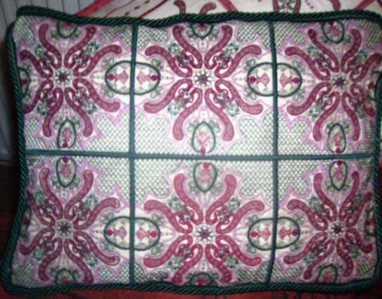 Rhapsody, machine embroidery designs, patterns, artistic, decorative, floral, flowers, beautiful different, cushion, pillow, handbag, bag, purse