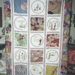 Obi, machine embroidery designs, asian inspired, oriental, blossoms, tree, floral, flowers, geisha, Japanese, crane, kimono, artistic, decorative, clothing, shirt, cushion, pillow, delicate, wall hanging, blouse, top, hankerchief, napkin, beautiful