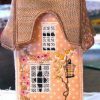 Rose Cottage, machine embroidery designs, rabbit, bunny, cottage, house, garden, flowers, floral, plants, path, door, window, lavendar, roof, vine, grass, cat, homewares, bag, purse, ornament, home decor, cute, pattern