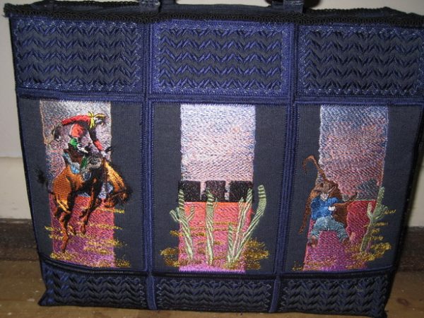 Old West, machine embroidery designs, hose, cowbow, bucking, country and western, cactus, sunset, hotel, pub, country, bull, wrangler, sheriff, saloon, decorative, patterns, bag, clothing, jeans, handbag, pullover, jumper