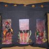 Old West, machine embroidery designs, hose, cowbow, bucking, country and western, cactus, sunset, hotel, pub, country, bull, wrangler, sheriff, saloon, decorative, patterns, bag, clothing, jeans, handbag, pullover, jumper