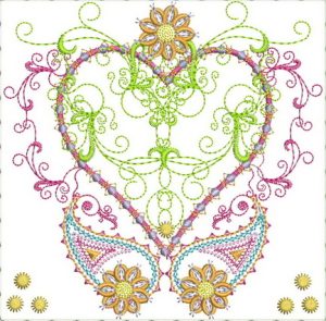 Paisley, machine embroidery designs, foral, flowers, artistic, decorative, patterns, swirls, whimsical, love heart, birds, stars, pretty, beautiful, flower pot, quilt, cushion, pillow, bag, handbag, purse, patchwork