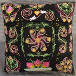 Paisley, machine embroidery designs, foral, flowers, artistic, decorative, patterns, swirls, whimsical, love heart, birds, stars, pretty, beautiful, flower pot, quilt, cushion, pillow, bag, handbag, purse, patchwork