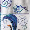 Refined and Timeless, machine embroidery designs, floral, flowers, patterns, star, birds, swan, swirls, quilting, patchwork, wall hanging, wall hanging