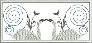 Refined and Timeless, machine embroidery designs, floral, flowers, patterns, star, birds, swan, swirls, quilting, patchwork, wall hanging, wall hanging