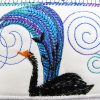 Refined and Timeless, machine embroidery designs, floral, flowers, patterns, star, birds, swan, swirls, quilting, patchwork, wall hanging, wall hanging