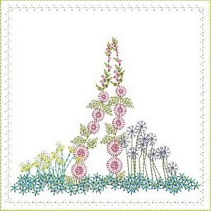 Rustic Charm, machine embroidery designs, house, cottage, garden, flowers, lemon tree, grass, apple tree, cat, wisteria, boquet, flower love heart, flower wreath, dove, bird, patterns, handbag, bag, clothing, top, fashion, cushion, pillow, quilt