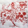 Seeing Red, Machine Embroidery Designs, patchwork, quilt, floral, flowers, bird, patterns, leaves, stem, love heart, artistic, decorative, tree, quilt, wall hanging, dress, clothing, beautiful