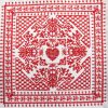 Seeing Red, Machine Embroidery Designs, patchwork, quilt, floral, flowers, bird, patterns, leaves, stem, love heart, artistic, decorative, tree, quilt, wall hanging, dress, clothing, beautiful