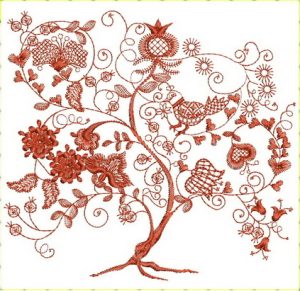 Seeing Red, Machine Embroidery Designs, patchwork, quilt, floral, flowers, bird, patterns, leaves, stem, love heart, artistic, decorative, tree, quilt, wall hanging, dress, clothing, beautiful