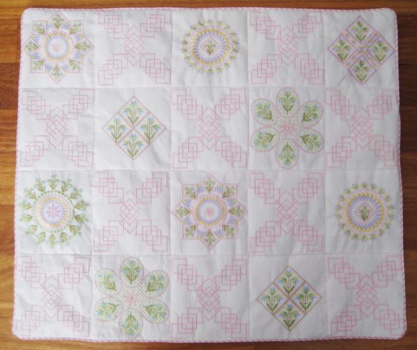 Shades of Pale, Machine Embroidery Designs, quilt, quilting, patterns, floral, flowers, shapes, decorative, artistic, clothing, tshirt, top, cushion, pillow