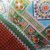 Sorbet Shades, machine embroidery designs, humming bird, bird, perch, leaves, mandala designs, geometrical patterns, quilting, patchwork, artistic, decorative, patterns, swirls, gems, beautiful, nature, cushion, pillow, striking