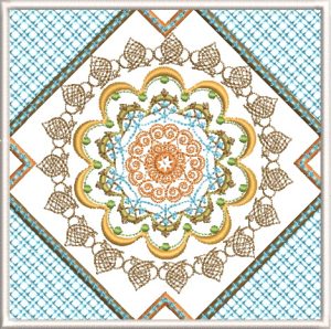 Sorbet Shades, machine embroidery designs, humming bird, bird, perch, leaves, mandala designs, geometrical patterns, quilting, patchwork, artistic, decorative, patterns, swirls, gems, beautiful, nature, cushion, pillow, striking