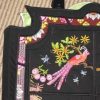 Spring Meditation, machine embroidery designs, peacock, bird, tree branch, oriental, asian inspired, patterns, artistic, butterflies, blossoms, flowers, chinese architecture, boat, temple, chinese, dragon, bag, handbag, cushion, pillow, patchwork, clothing, shirt,fashion, homewares