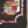 Spring Meditation, machine embroidery designs, peacock, bird, tree branch, oriental, asian inspired, patterns, artistic, butterflies, blossoms, flowers, chinese architecture, boat, temple, chinese, dragon, bag, handbag, cushion, pillow, patchwork, clothing, shirt,fashion, homewares