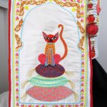 Syrian Cats, machine embroidery designs, cat, cushion, decorative, middle eastern, patterns, decorative, artistic, top, shirt, blouse, clothing, bag, handbag, jewellery box, bookmark, homewares. home decor