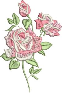 The Roses, machine embroidery designs, flowers, floral, bouquet, roses, decorative, artistic, patterns, pretty, cushion, pillow, handbag, purse, makeup bag, tote bag, bag