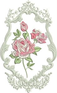 The Roses, machine embroidery designs, flowers, floral, bouquet, roses, decorative, artistic, patterns, pretty, cushion, pillow, handbag, purse, makeup bag, tote bag, bag