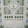 Up the Garden Path, machine embroidery designs, artistic, decorative, star, patterns, leaves, vines, fountain, water, topairy, bird, plant, picket fence, flowers, floral, pot plant, bird nest, patchwork, wall hanging, cushion, pillow, apron, clothing. homewares, home decor