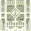 Up the Garden Path, machine embroidery designs, artistic, decorative, star, patterns, leaves, vines, fountain, water, topairy, bird, plant, picket fence, flowers, floral, pot plant, bird nest, patchwork, wall hanging, cushion, pillow, apron, clothing. homewares, home decor