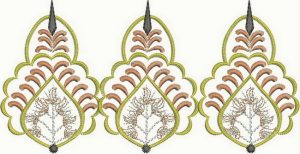 Vasanta, machine embroidery designs, patchwork, floral, flowers, gems, leaves, branches, tree, artistic, decorative, bird, peacock, creative, wall hanging, clothing, fashion, t-shirt, top, shirt, blouse, bag, handbag, Indian, Hindu