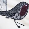 Vintage Vibe, machine embroidery designs, bird, finch, decorative, artistic, pattern, clothing, pullover, jumper, clothing, robin