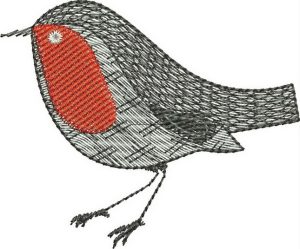 Vintage Vibe, machine embroidery designs, bird, finch, decorative, artistic, pattern, clothing, pullover, jumper, clothing