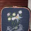 Waters of Spring, machine embroidery designs, butterfly, flowers, floral, artistic, decorative, sky, cloud, crane, bird, patterns, water, waves, ocean, plants, patchwork, flying bird, wind, kimono, wall hanging, oriental, asian inspired, Japan, japanese, box, bag, homewares, home decor