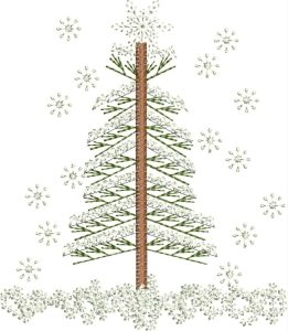 Welcome, machine embroidery designs, Christmas, Holiday Christmas tree, snow, icicles, snow flakes, snowflakes, pine trees, decorations. wall hanging, home decor, artistic, decorative, patterns