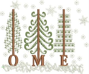 Welcome, machine embroidery designs, Christmas, Holiday Christmas tree, snow, icicles, snow flakes, snowflakes, pine trees, decorations. wall hanging, home decor, artistic, decorative, patterns