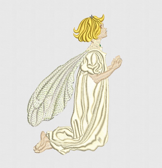 Angel Free Machine Embroidery Designs