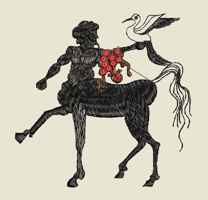 Centaur Free Machine Embroidery Designs