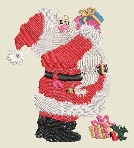 Santa Free Machine Embroidery Designs