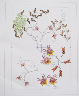 Afer the Rain Machine Embroidery Design Instructions