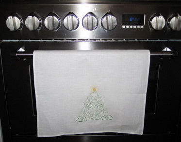 Christmas 2009 Machine Embroidery Design Instructions