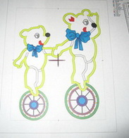 Hey Day Circus Machine Embroidery Design Instructions