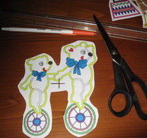 Hey Day Circus Machine Embroidery Design Instructions